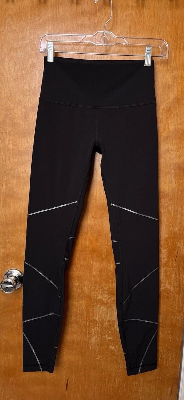 Lululemon Wunder Under High Rise Tight Reflective 3M Ray Size 6 Luxtreme 28”